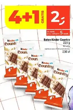 Dealz Baton Kinder Country oferta