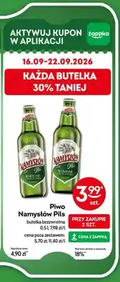 Żabka Piwo Namysłów Pils oferta