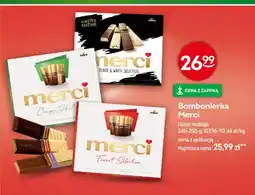 Żabka Bombonierka Merci Crispy Selection oferta