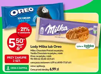 Lody Milka Chocolate Pretzel na patyku
