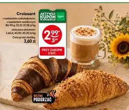Żabka Croissant z nadzieniem czekoladowym oferta