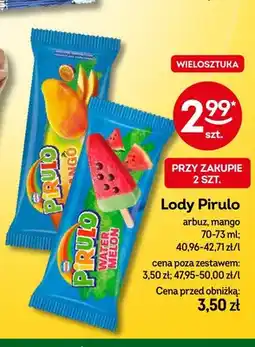 Żabka Lody Pirulo arbuz oferta