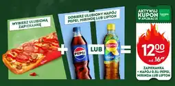 Żabka Zestaw Zapiekanka + napój Pepsi 500 ml oferta