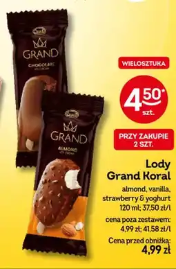 Żabka Lody Grand almond oferta