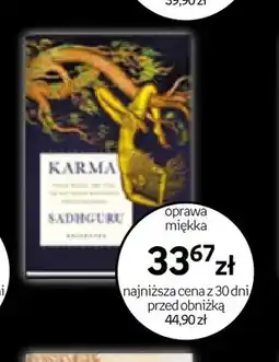 Empik Książka Karma Sadhguru oprawa miękka Galaktyka oferta