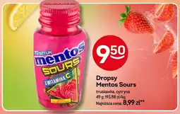 Żabka Dropsy Mentos Sours truskawka oferta