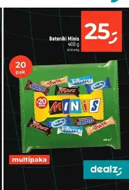 Dealz Batoniki Minis 20-pak oferta