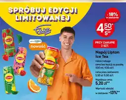 Żabka Napój Lipton Ice Tea Strawberry oferta