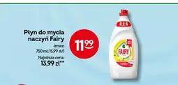 Żabka Płyn do mycia naczyń Fairy lemon oferta
