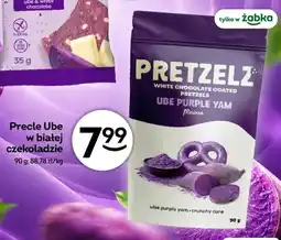 Żabka Precle Ube w białej czekoladzie Pretzelz oferta