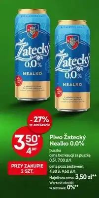 Żabka Piwo bezalkoholowe Žatecký Nealko oferta
