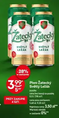 Żabka Piwo Žatecký Světlý Ležák oferta