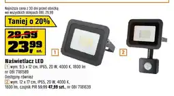 OBI Naświetlacz LED oferta