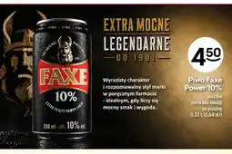 Żabka Piwo Faxe Power 10% oferta