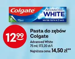 Żabka Pasta do zębów Colgate Advanced White oferta