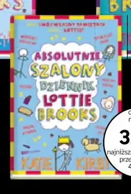 Empik Książka Absolutnie szalony dziennik Lottie Brooks Katie Kirby oferta