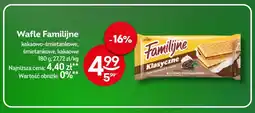 Żabka Wafle Familijne kakaowo-śmietankowe oferta