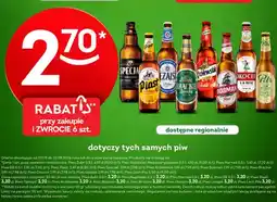 Żabka Piwo Specjal Jasny Pełny oferta