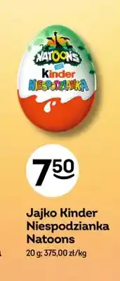 Żabka Jajko Kinder Niespodzianka Natoons oferta