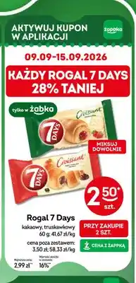 Żabka Rogal 7 Days kakaowy oferta