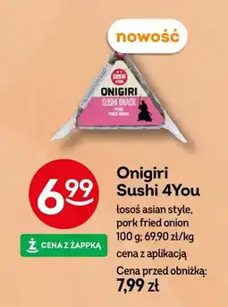 Żabka Onigiri łosoś asian style Sushi 4You oferta