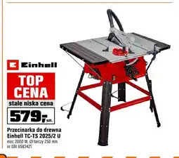 OBI Przecinarka do drewna Einhell TC-TS 2025/2 U oferta