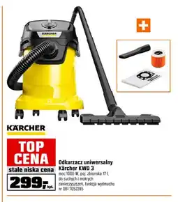 OBI Odkurzacz uniwersalny Kärcher Kwd 3 oferta