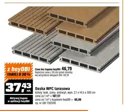 OBI Deska Wpc tarasowa oferta