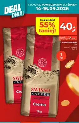 Dealz Kawa ziarnista Swisso Crema oferta