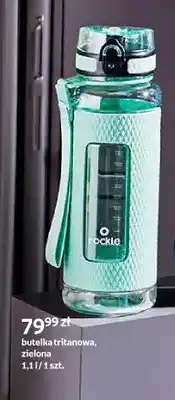 Empik Butelka tritanowa zielona 1,1 l Rockle oferta