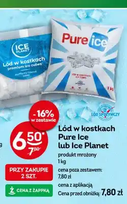 Żabka Lód w kostkach Ice Planet oferta