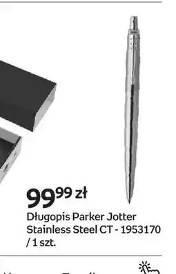 Empik Długopis Parker Jotter Stainless Steel CT 1953170 oferta