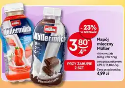 Żabka Napój mleczny Müller truskawkowy oferta