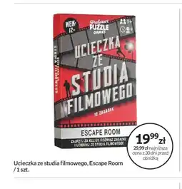Empik Gra Ucieczka ze studia filmowego Escape Room Professor Puzzle oferta