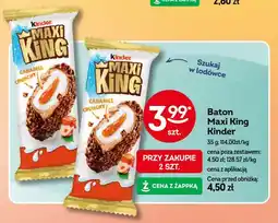 Żabka Baton Maxi King Kinder oferta