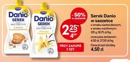 Żabka Serek Danio w saszetce o smaku ciasteczkowym oferta