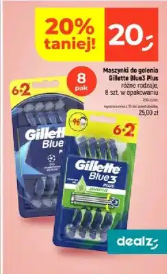Dealz Maszynki do golenia Gillette Blue3 8-pak oferta