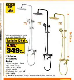OBI Kolumna prysznicowa Nortes oferta