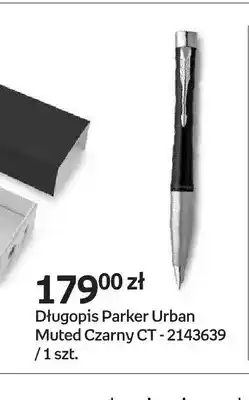 Empik Długopis Parker Urban Muted Czarny CT 2143639 oferta
