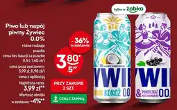 Żabka Piwo bezalkoholowe Napój piwny bezalkoholowy Żywiec Ananas Kokoż oferta