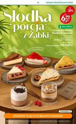 Żabka Sernik baskijski korzenny Słodka Pracownia oferta