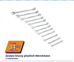 Action Zestaw kluczy płaskich Werckmann 12 elementów oferta