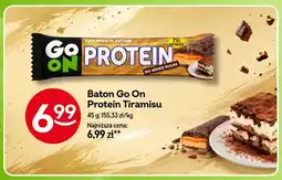 Żabka Baton Go On Protein Tiramisu oferta