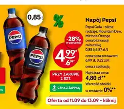 Żabka Napój gazowany Pepsi Cola oferta