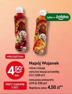 Żabka Napój Wojanek jabłko-wiśnia oferta
