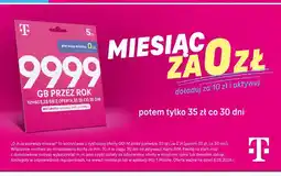 Żabka Starter T-Mobile GO! M oferta