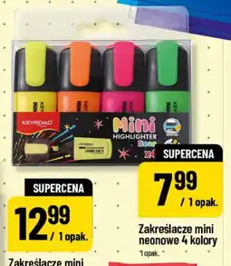 Polomarket Zakreślacze mini neonowe 4 kolory oferta