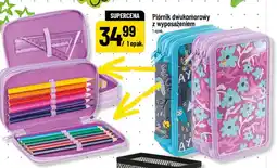 Polomarket Piórnik dwukomorowy z wyposażeniem oferta