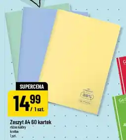 Polomarket Zeszyt A4 60 kartek oferta