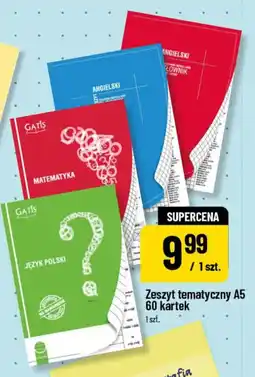 Polomarket Zeszyt tematyczny A5 60 kartek oferta